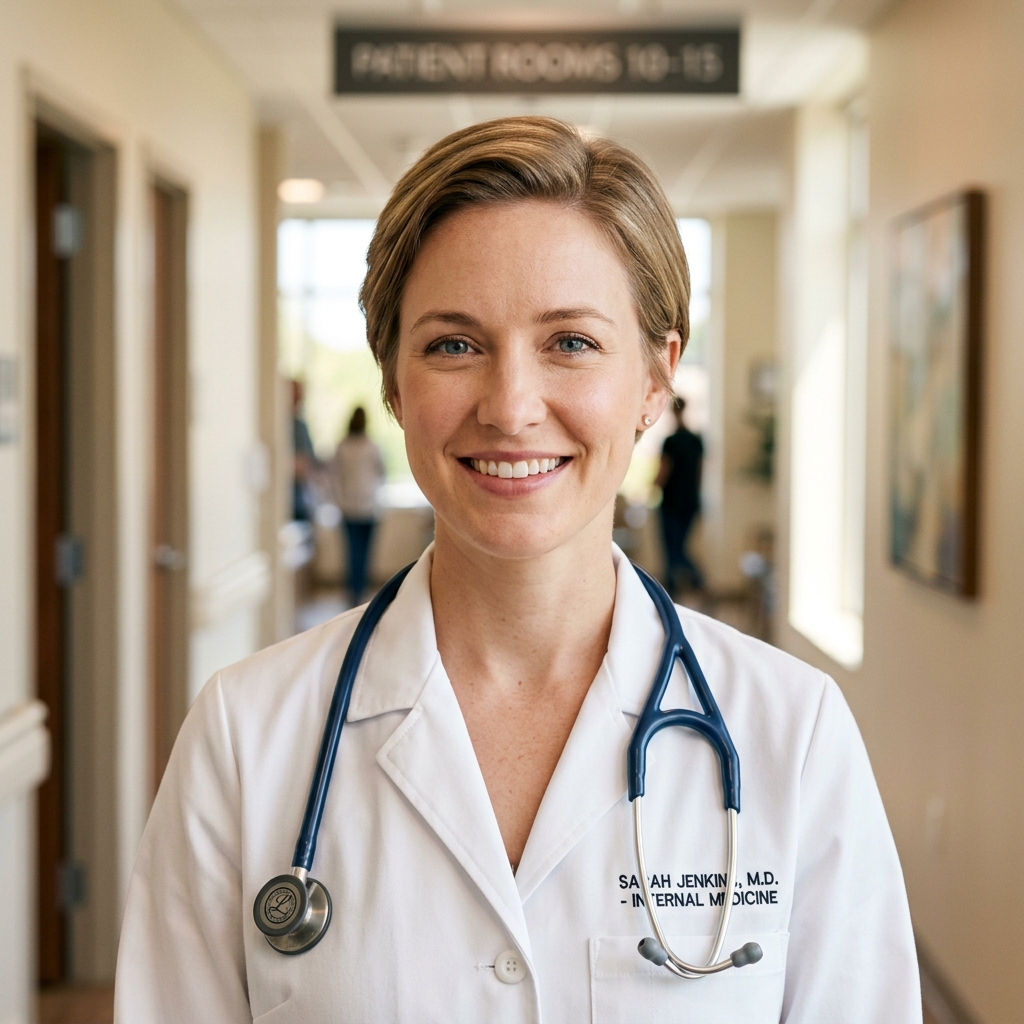Friendly Healthcare professional